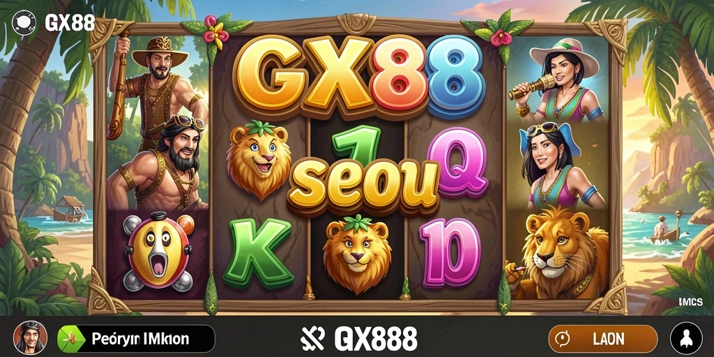 Screenshot GX88 menampilkan gameplay Slot yang menegangkan dan menarik.