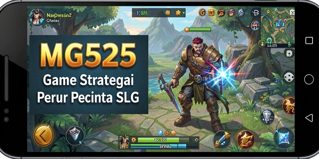 Tampilan gameplay seru dan strategis dalam MG525.