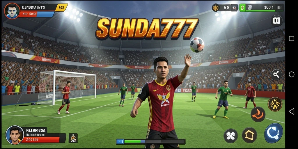 Tampilan gameplay menarik dari SUNDA777 yang penuh aksi olahraga.