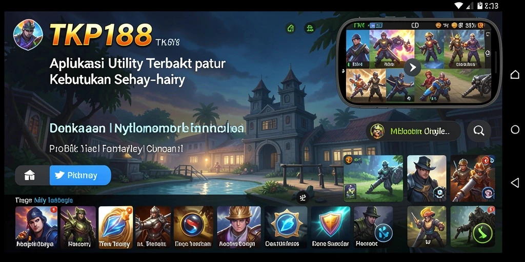 Tampilan antarmuka TKP188 yang intuitif dan fungsional.