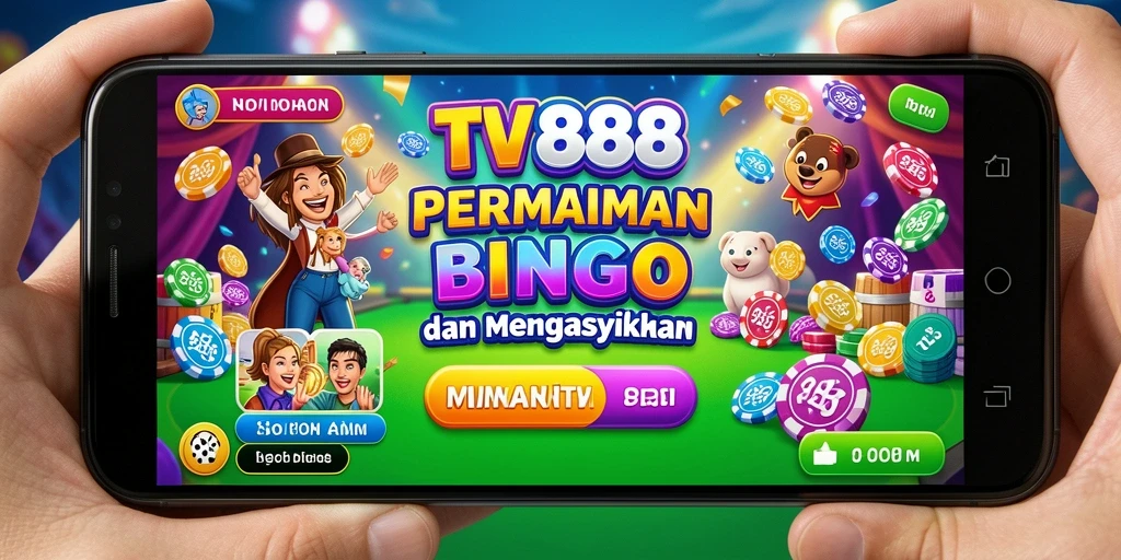 Gameplay seru Bingo di TV888 dengan grafis menawan.