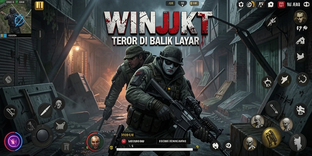 Tampilan gameplay menakutkan di dunia WINJKT.
